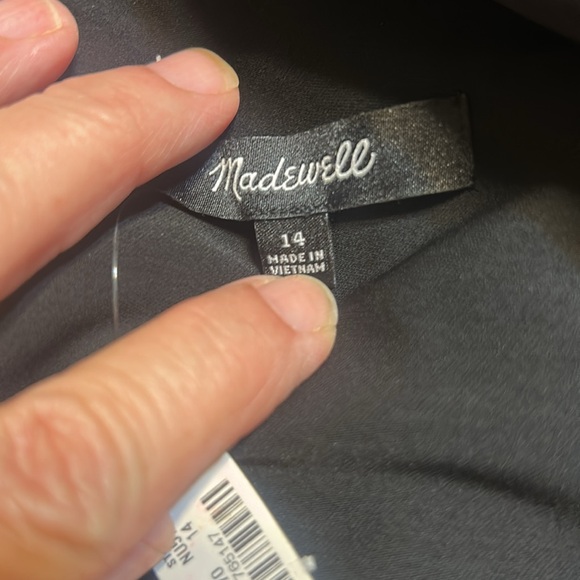 Madewell Black Long Sleeve Maxi Dress - Picture 6 of 7